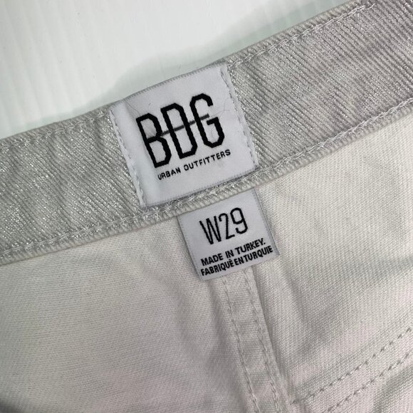 BDG Urban Outfitters Shorts Size 29 Metallic Denim - Picture 2 of 8